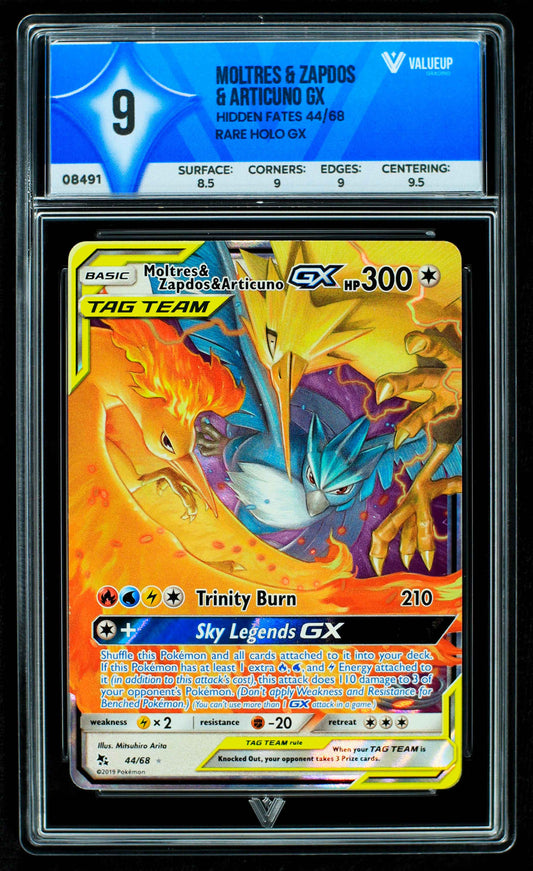 08491 MOLTRES & ZAPDOS & ARTICUNO GX