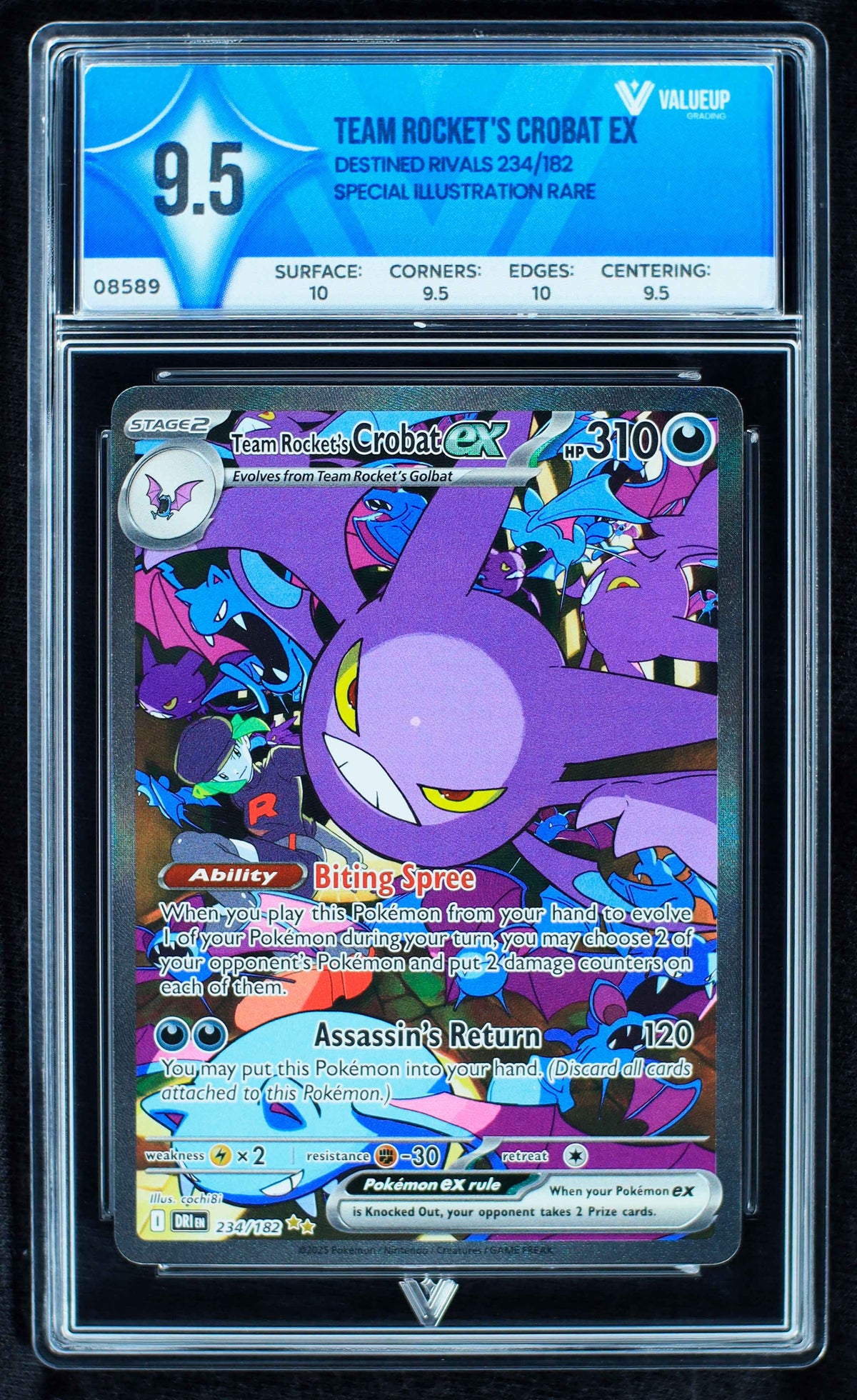 08589 TEAM ROCKET'S CROBAT EX