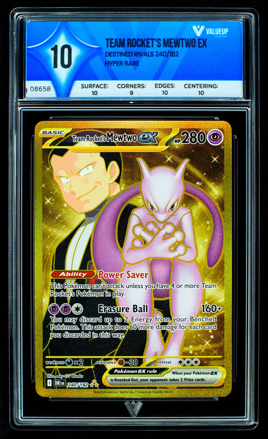 08658 TEAM ROCKET'S MEWTWO EX