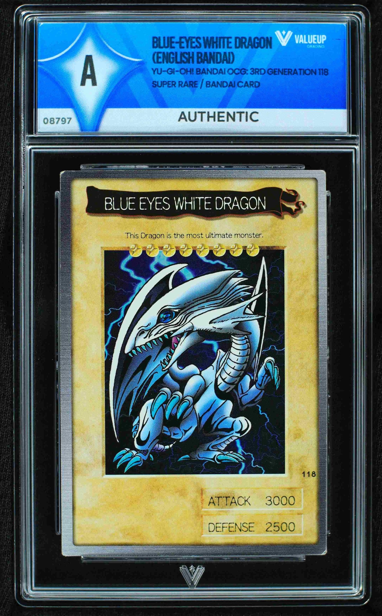 08797 BLUE-EYES WHITE DRAGON (ENGLISH BANDAI)