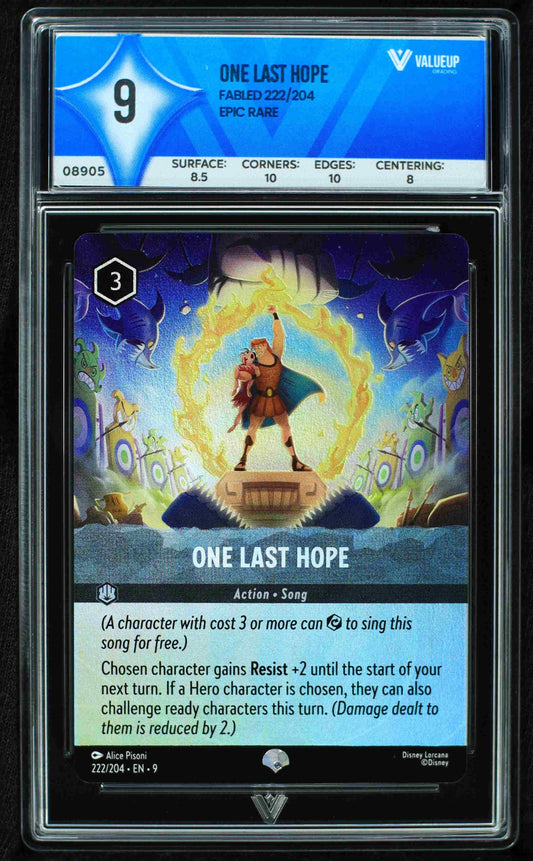 08905 ONE LAST HOPE
