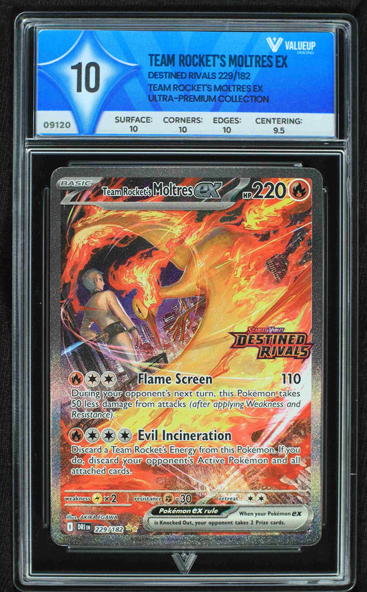 09120 TEAM ROCKET'S MOLTRES EX