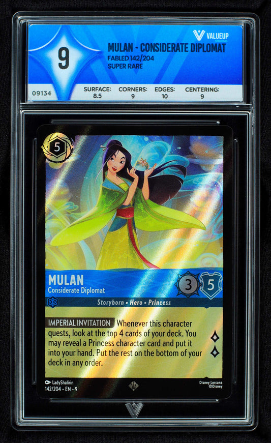 09134 MULAN - CONSIDERATE DIPLOMAT