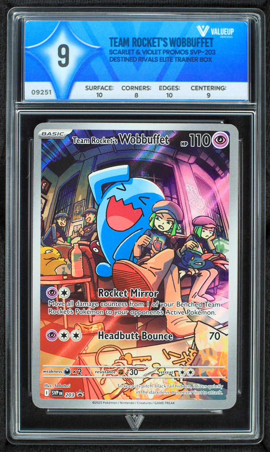 09251 TEAM ROCKET'S WOBBUFFET
