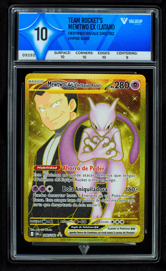 09292 TEAM ROCKET'S MEWTWO EX (LATAM)