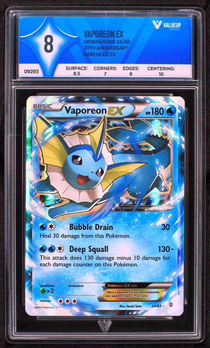 09293 VAPOREON EX