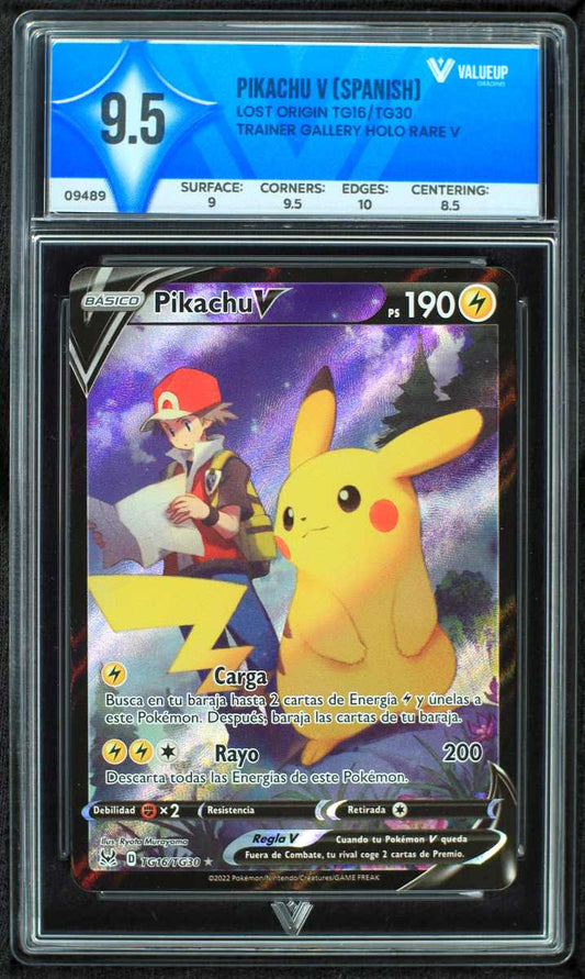 09489 PIKACHU V (SPANISH)