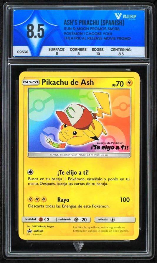 09536 ASH'S PIKACHU (SPANISH)