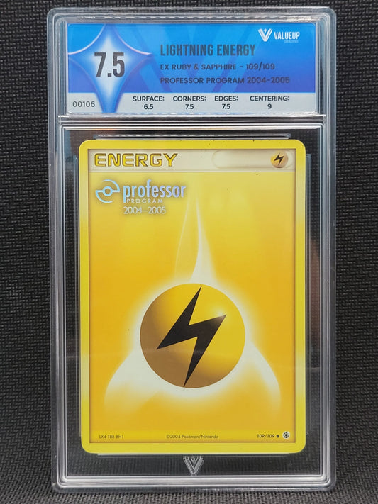 Grading Card Lightning Energy
