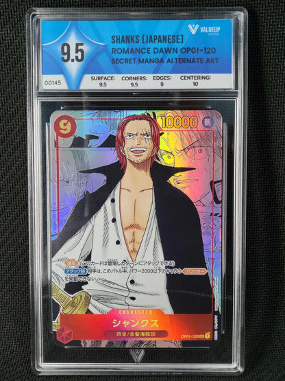 Grading Card Shanks Manga