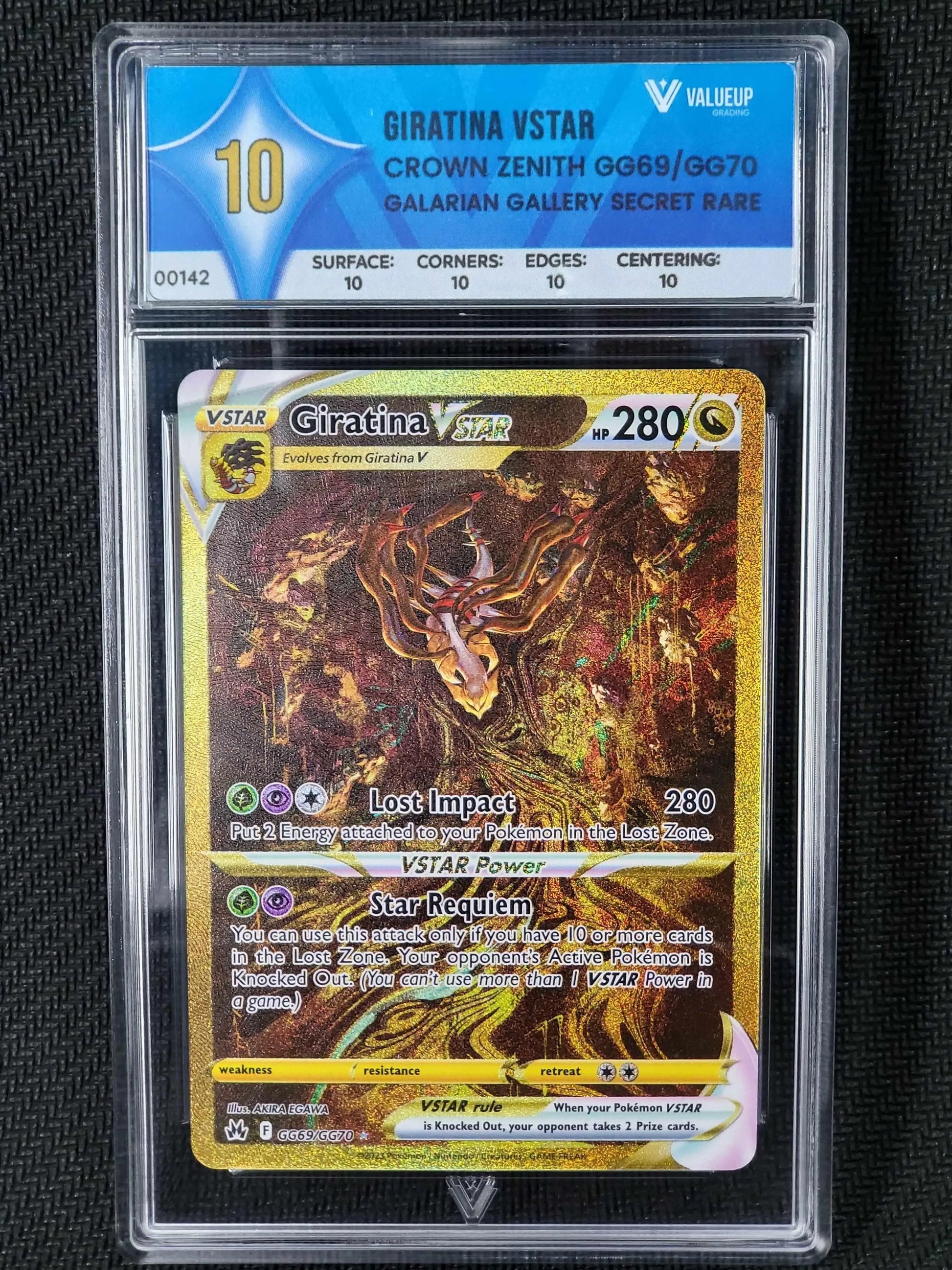 Grading Card Giratina Vstar