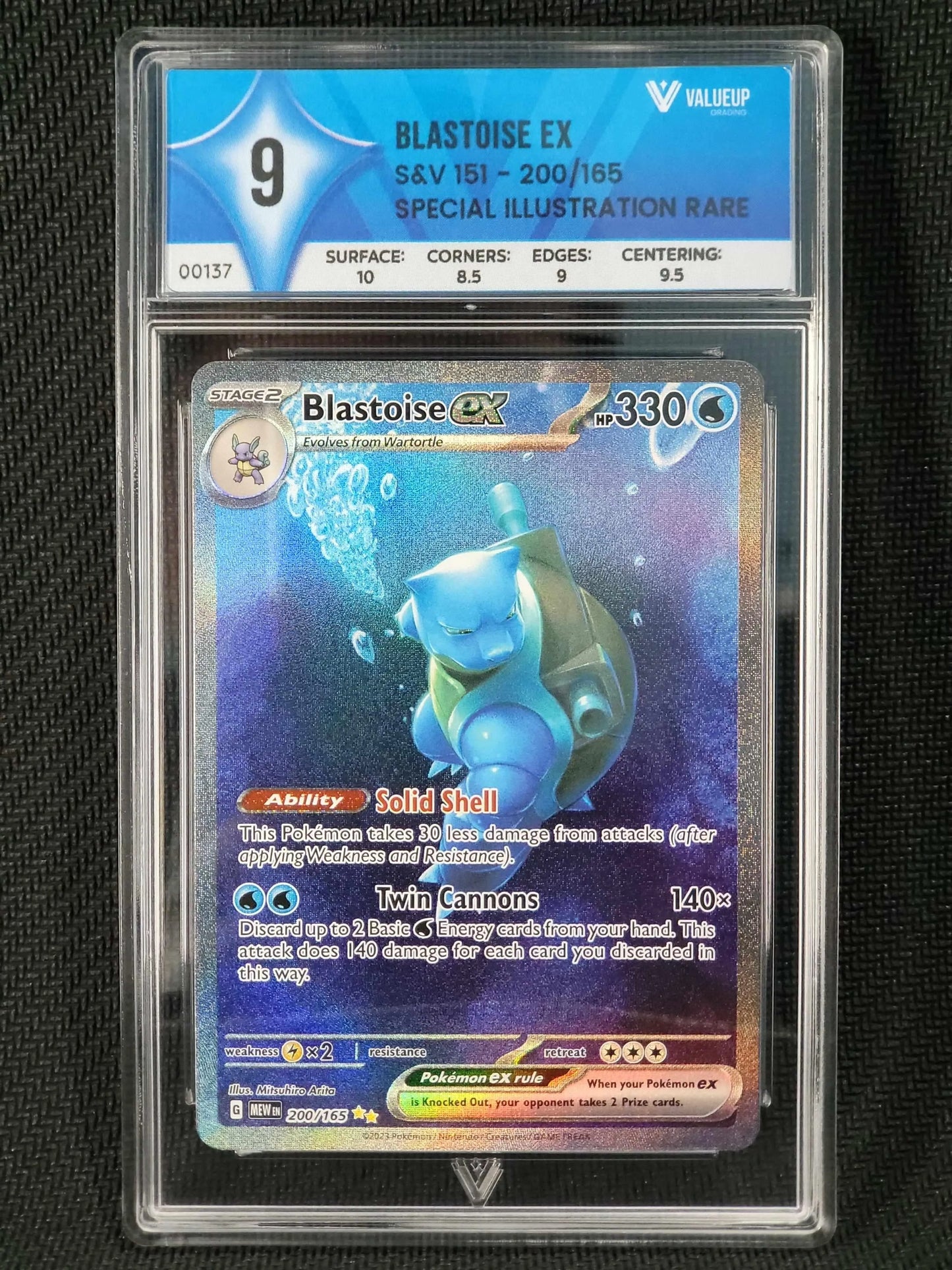 00137 Blastoise ex