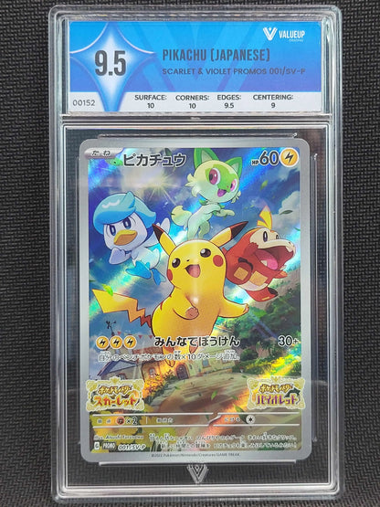 Grading Card Pikachu
