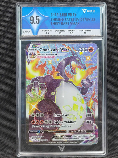 Grading Card Charizard Vmax