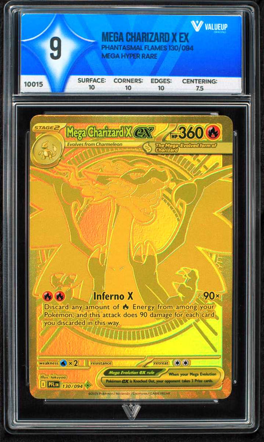 10015 MEGA CHARIZARD X EX