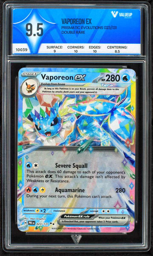 10039 VAPOREON EX