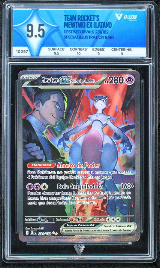 10097 TEAM ROCKET'S MEWTWO EX (LATAM)