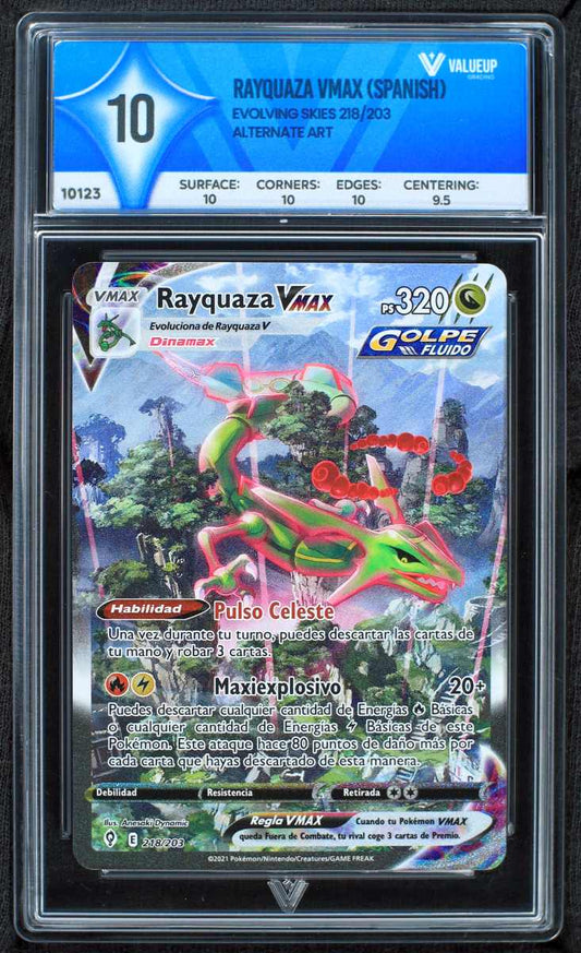10123 RAYQUAZA VMAX (SPANISH)