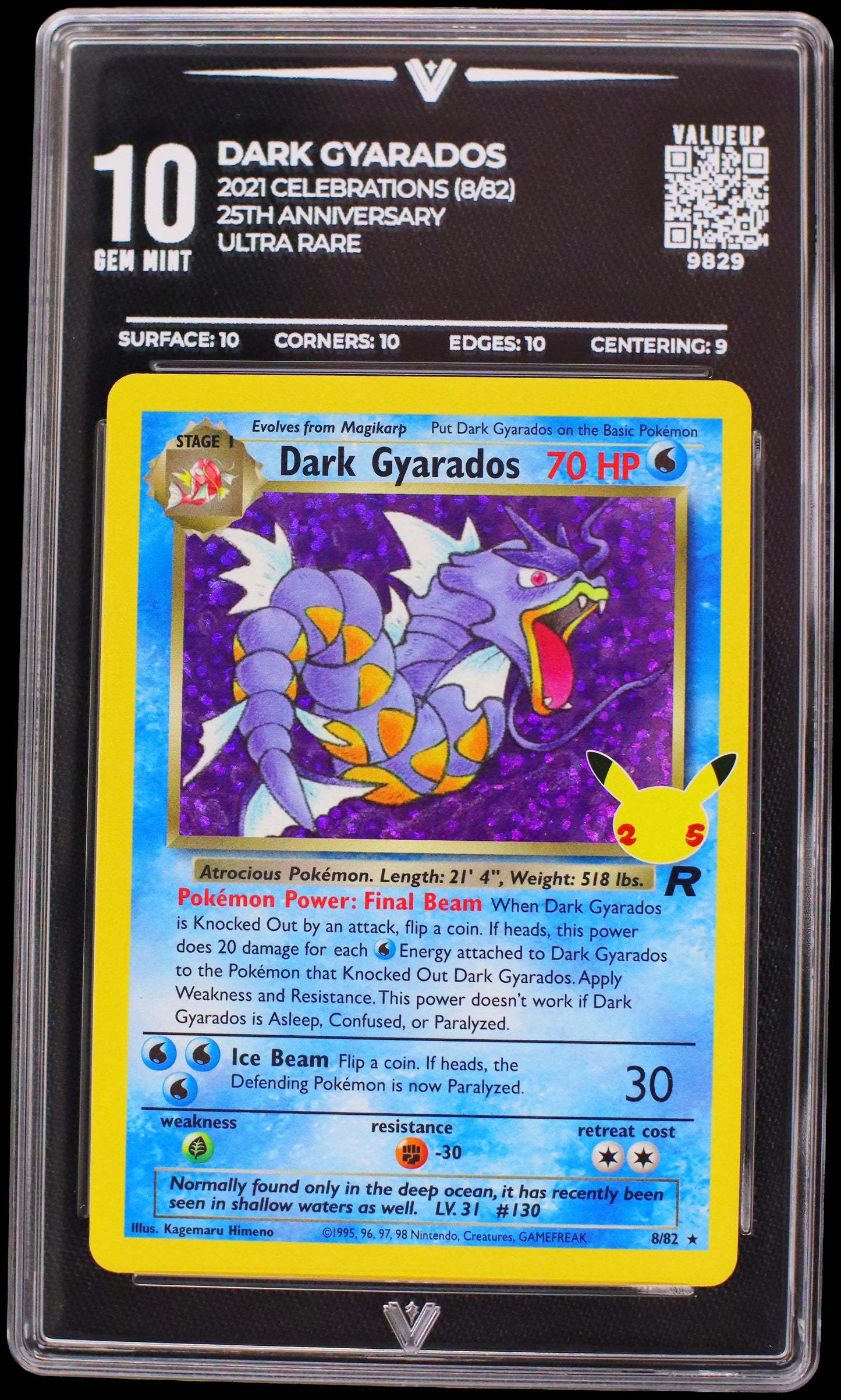 9829 DARK GYARADOS