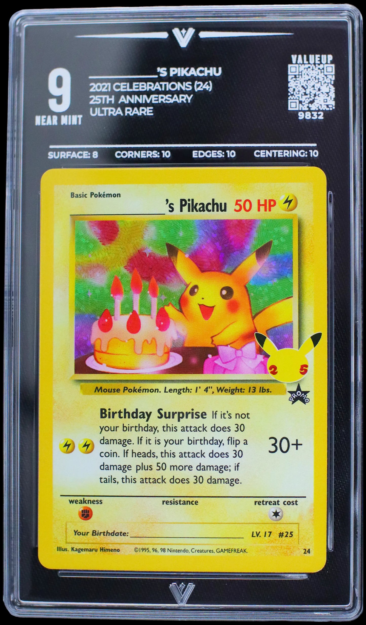 9832 _____________'S PIKACHU