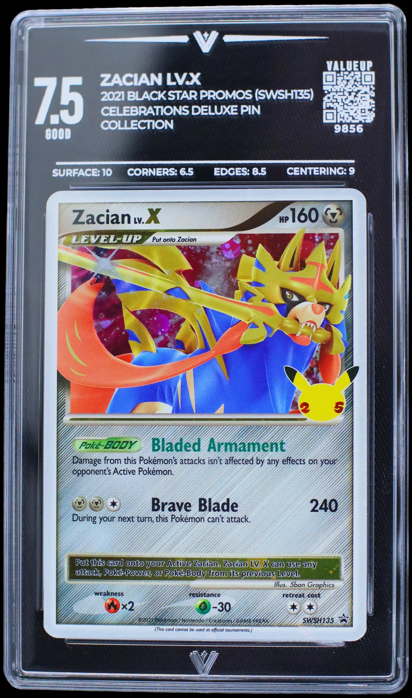 9856 ZACIAN LV.X