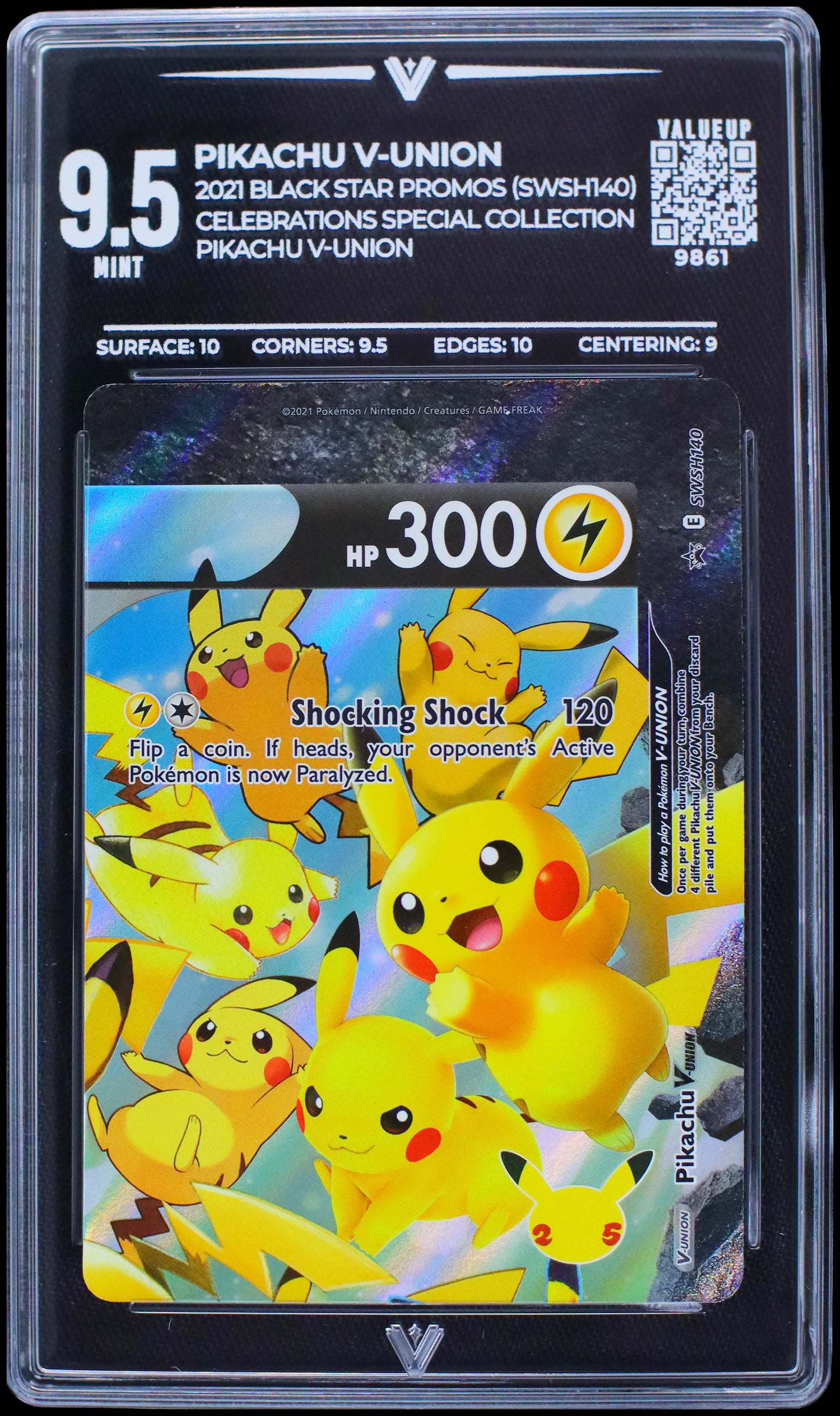9861 PIKACHU V-UNION