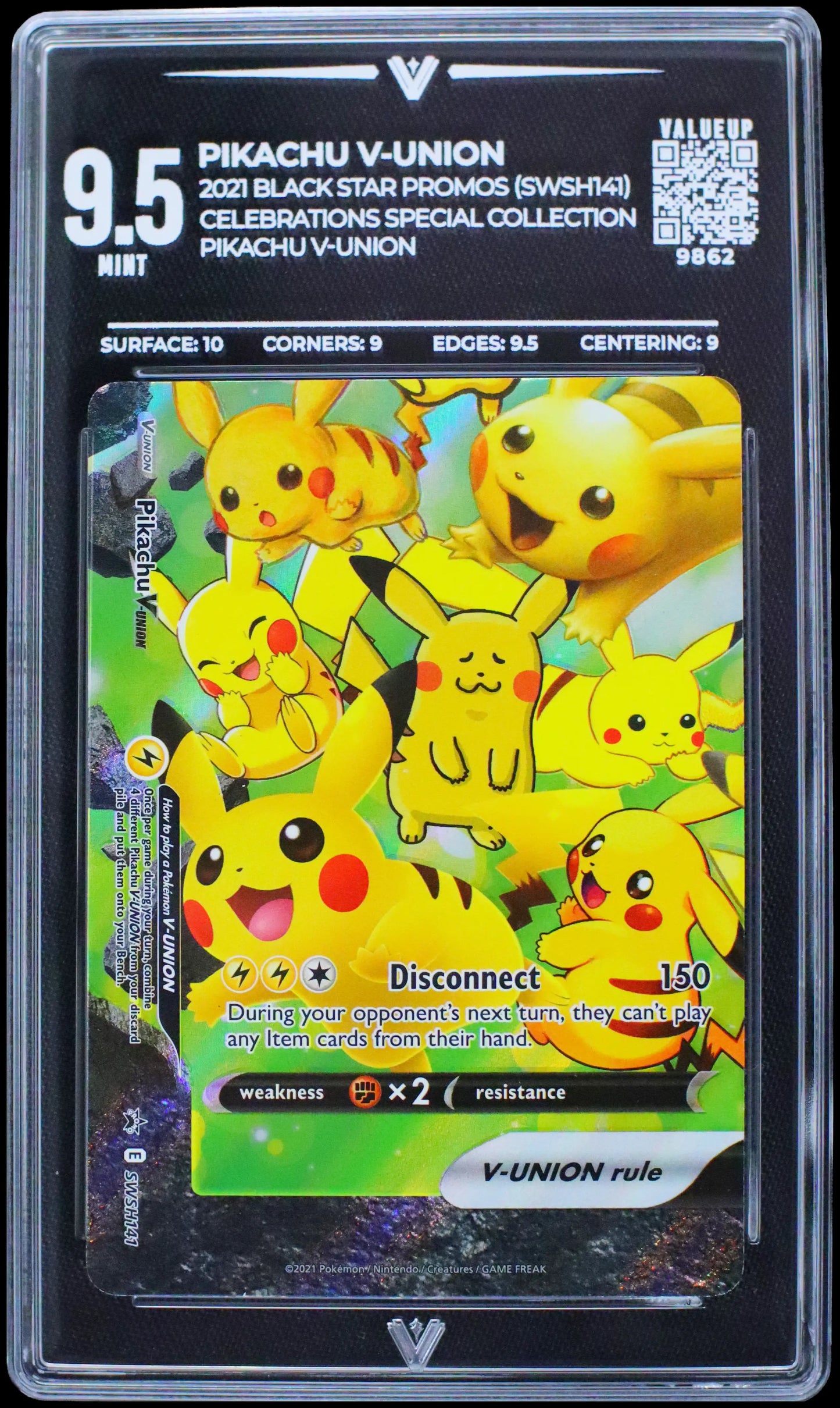 9862 PIKACHU V-UNION