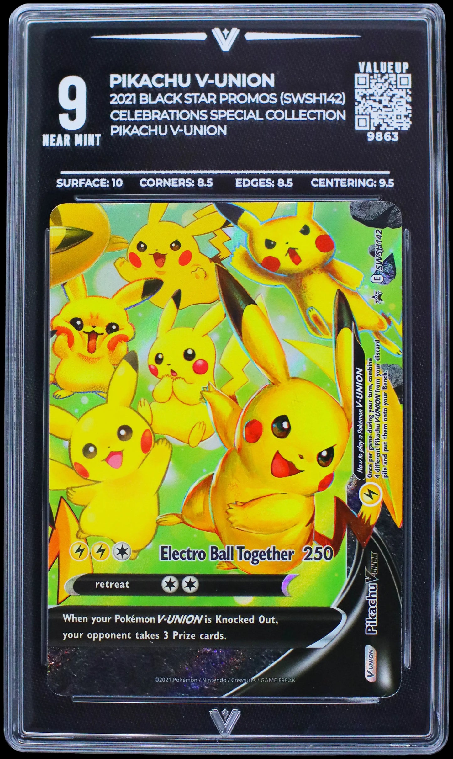 9863 PIKACHU V-UNION