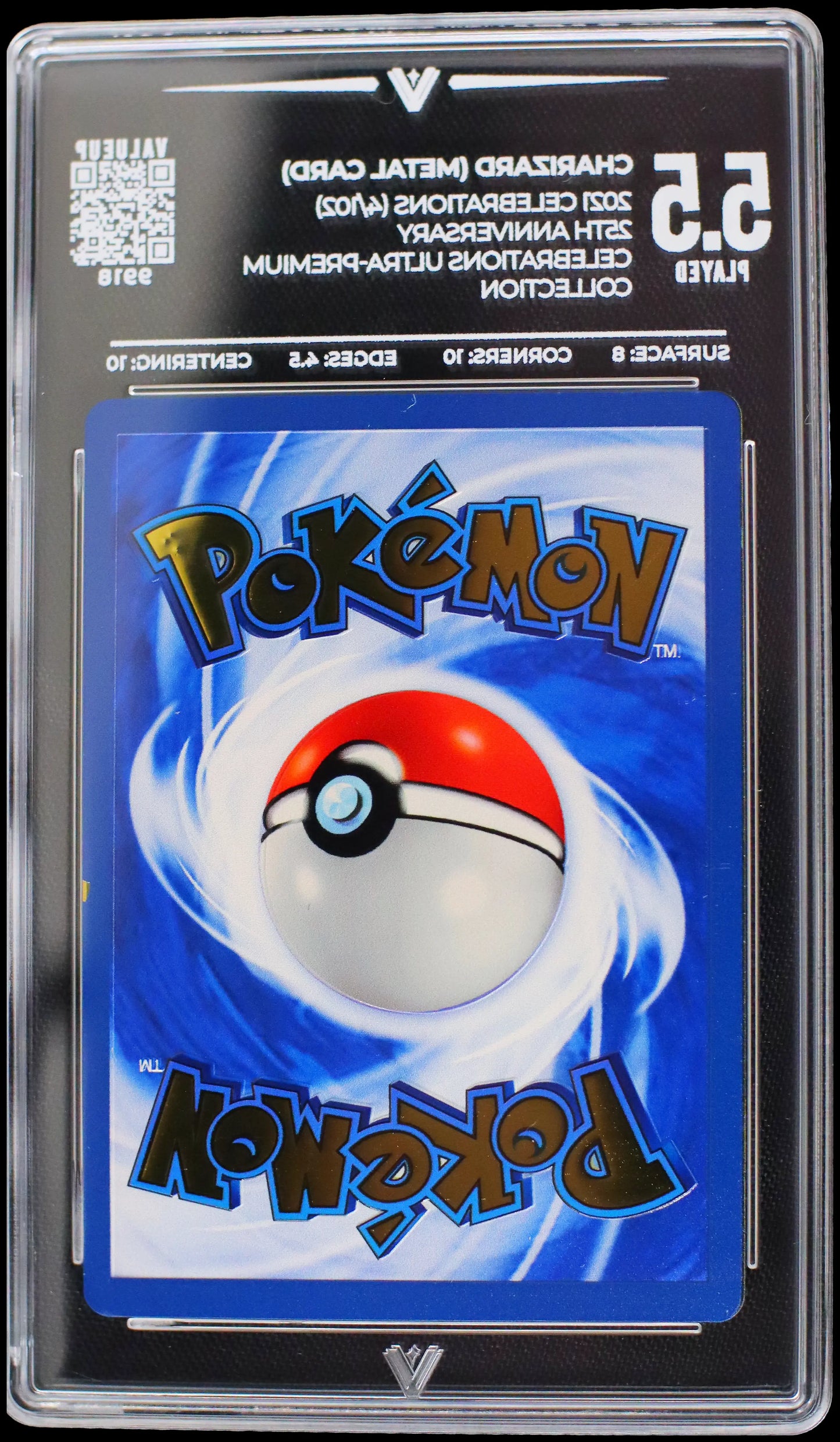 9918 CHARIZARD (METAL CARD)