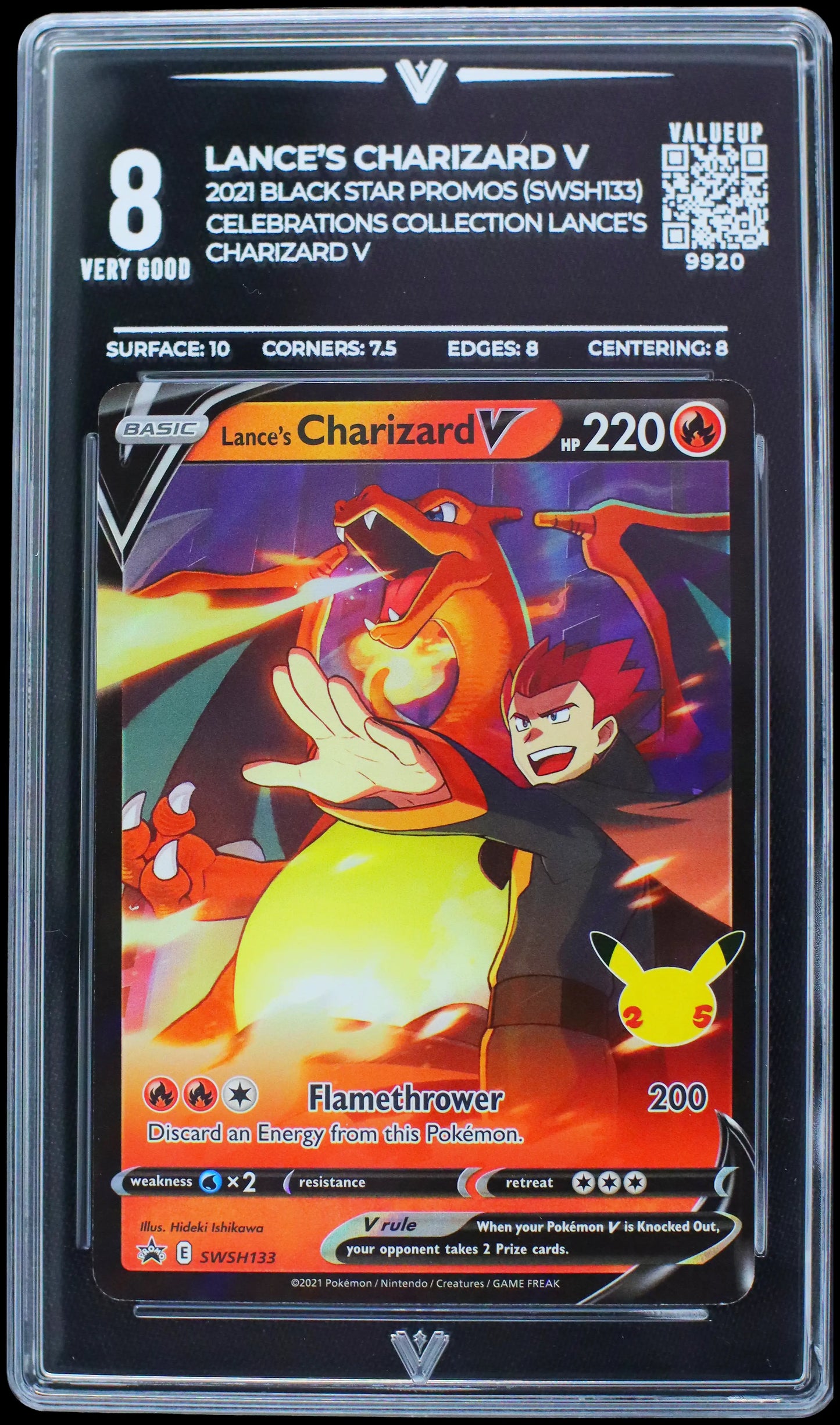 9920 LANCE'S CHARIZARD V