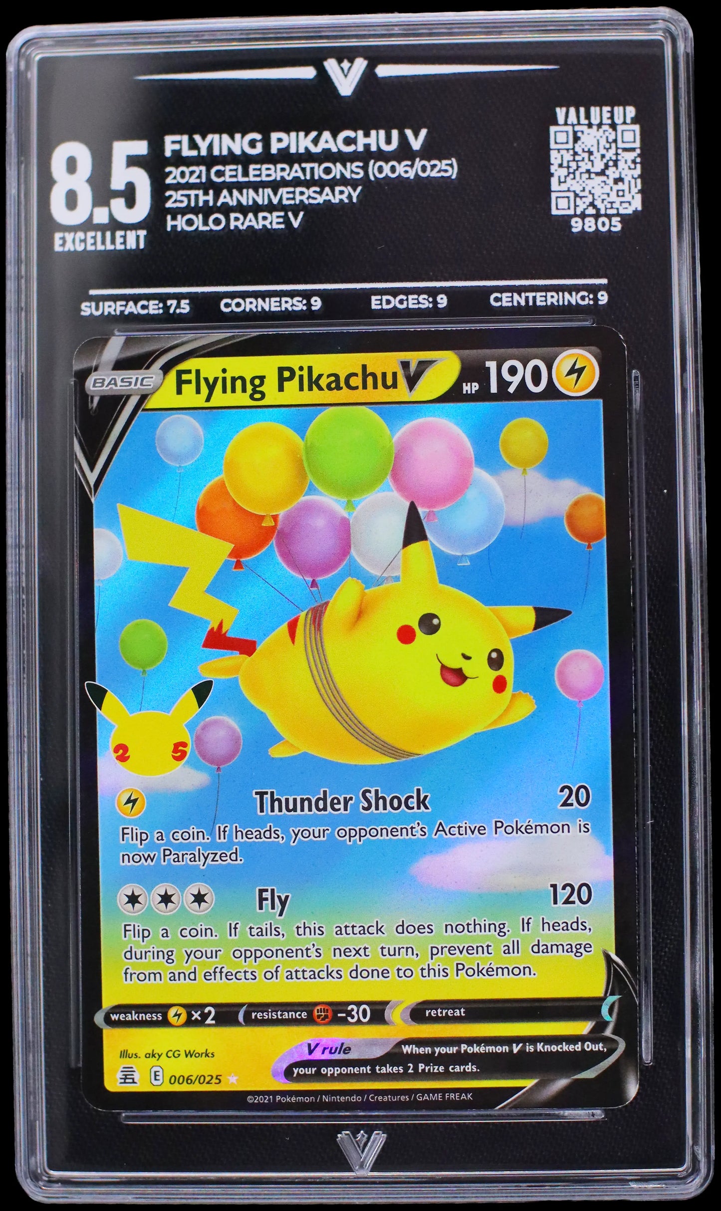 9805 FLYING PIKACHU V