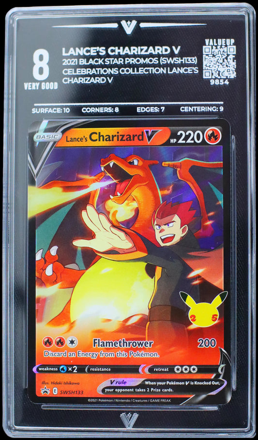 9854 LANCE'S CHARIZARD V