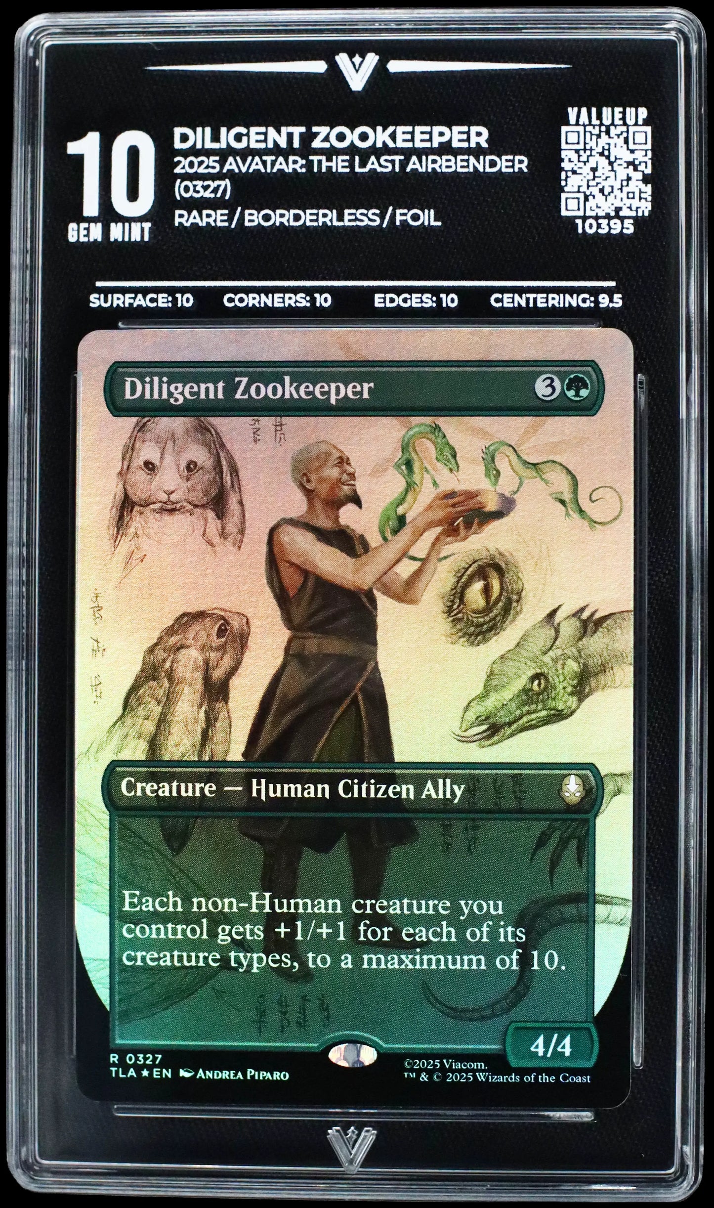 10395 DILIGENT ZOOKEEPER