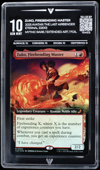 10402 ZUKO, FIREBENDING MASTER