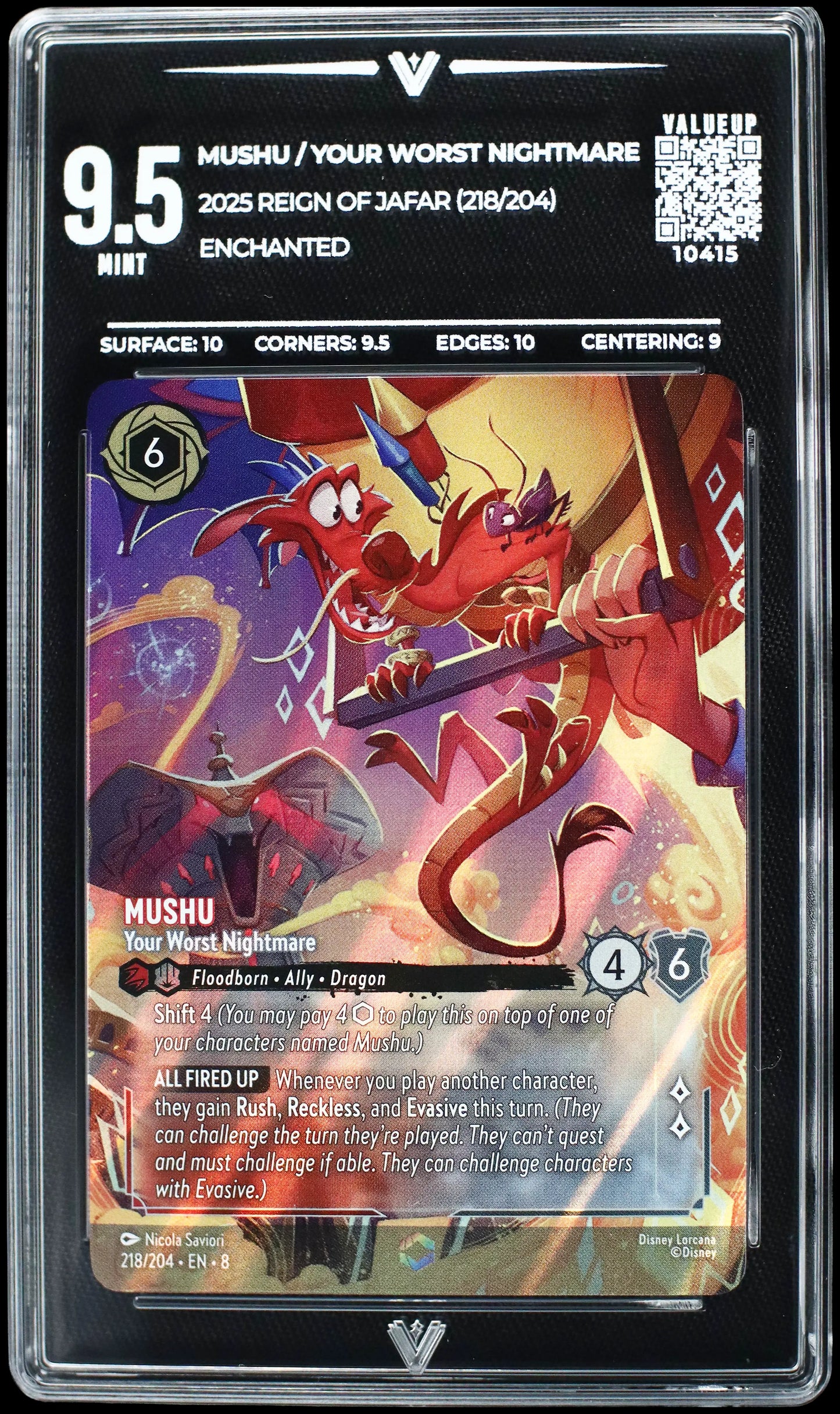 10415 MUSHU / YOUR WORST NIGHTMARE