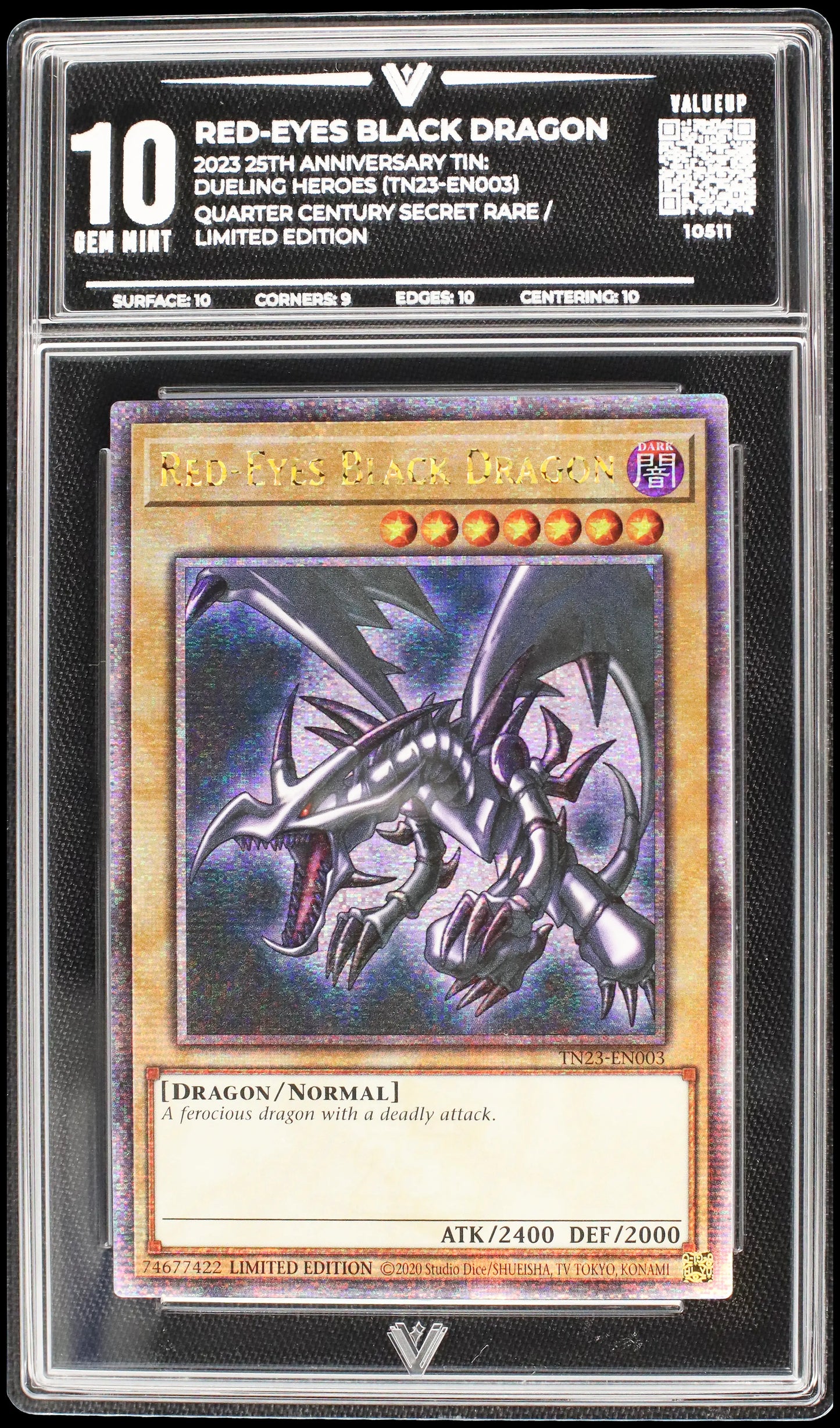 10511 RED-EYES BLACK DRAGON