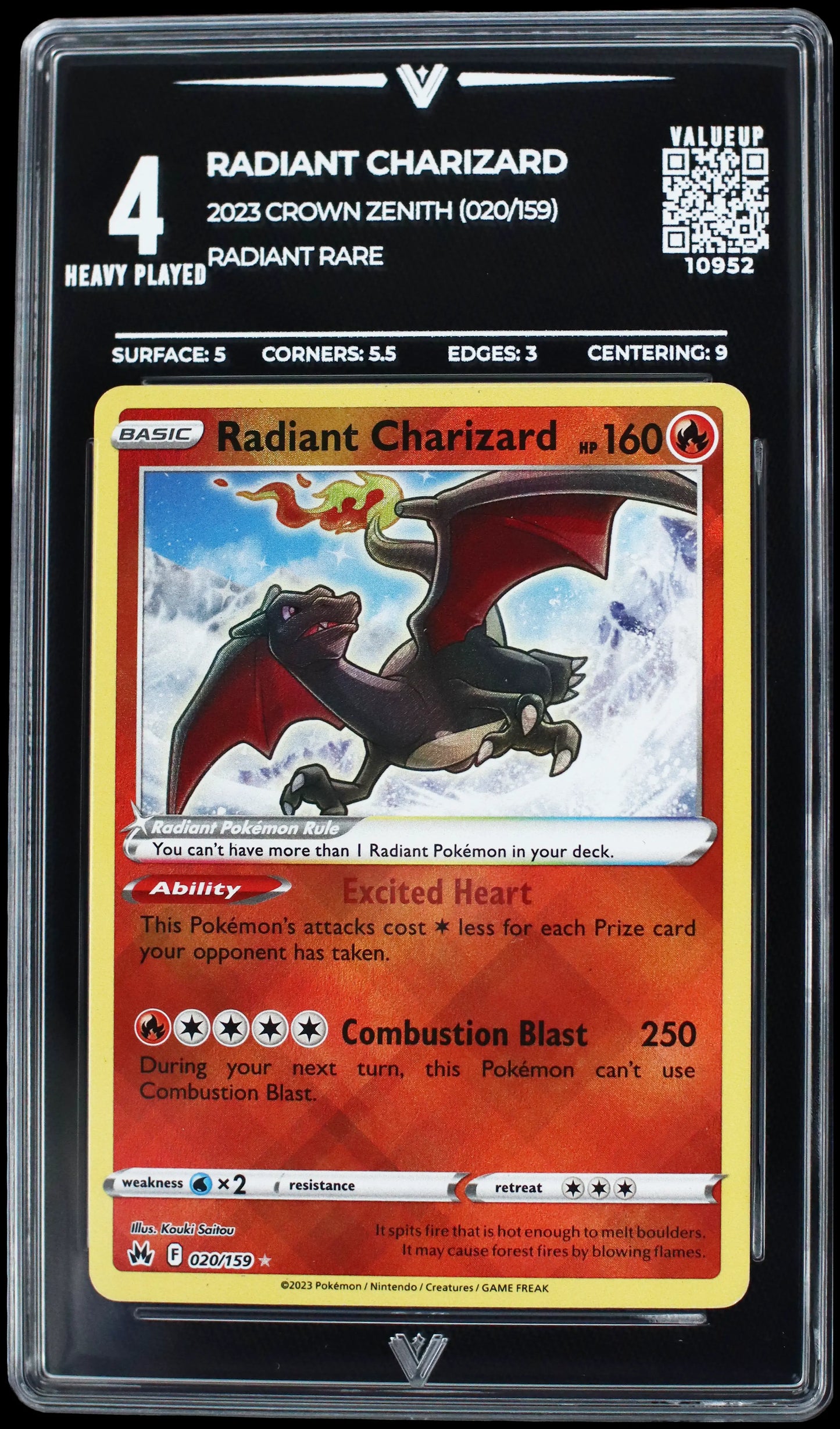 10952 RADIANT CHARIZARD