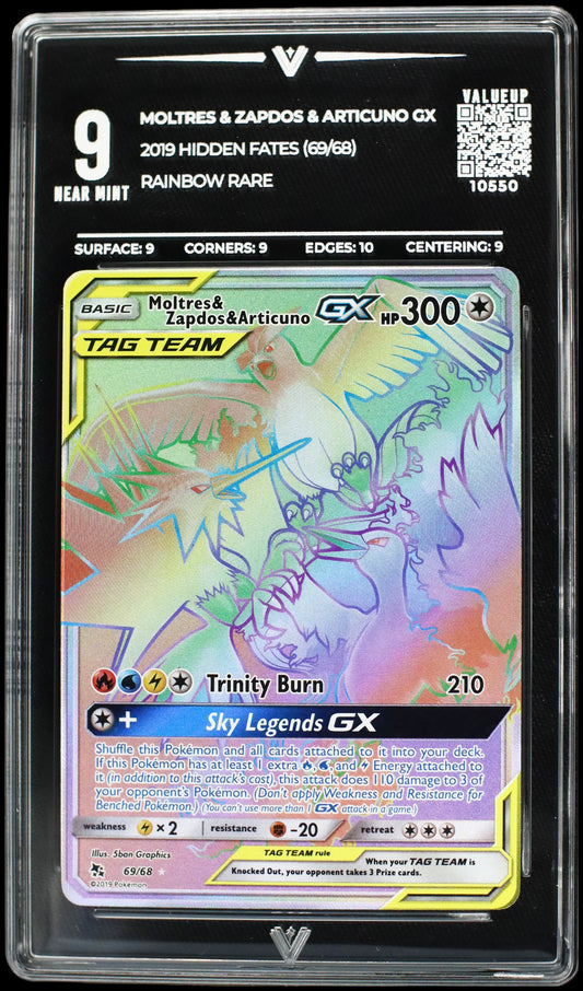 10550 MOLTRES & ZAPDOS & ARTICUNO GX
