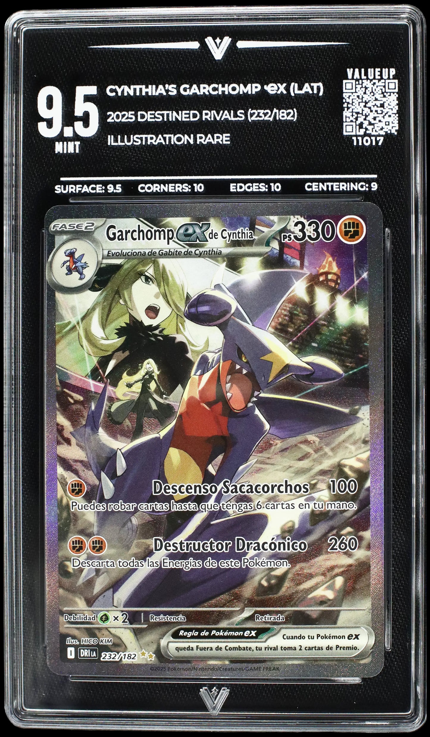 11017 CYNTHIA'S GARCHOMP Ҽx (LAT)