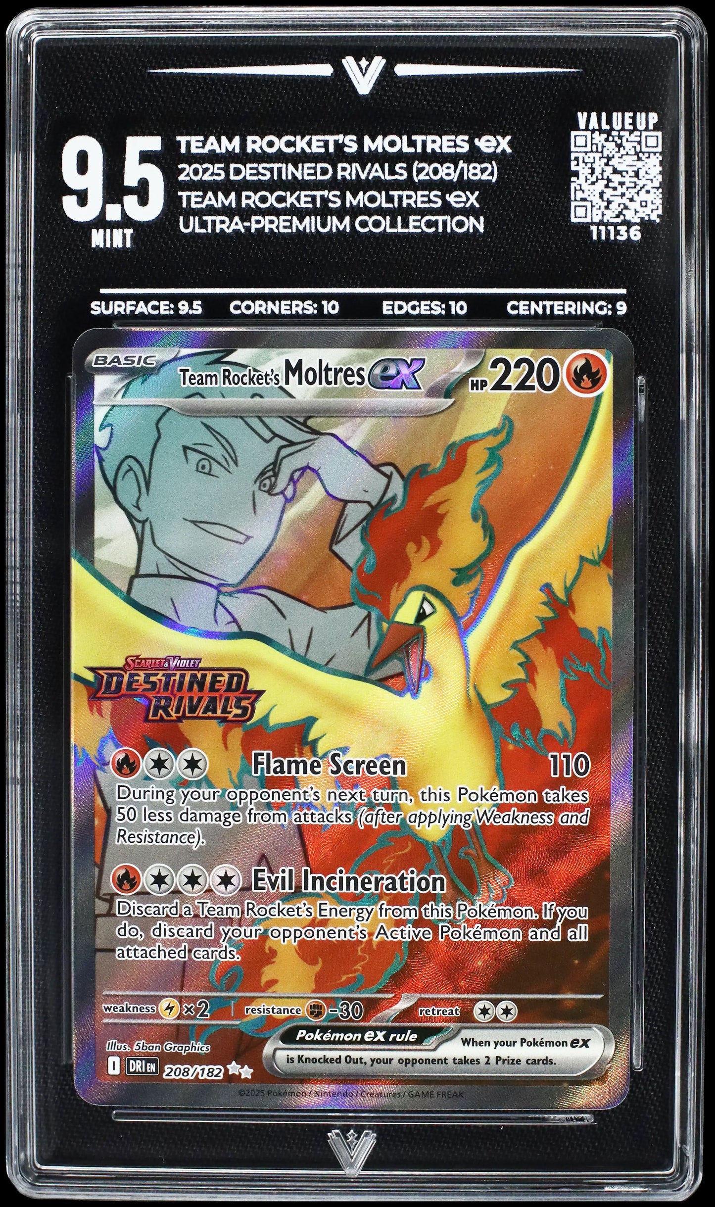 11136 TEAM ROCKET'S MOLTRES Ҽx