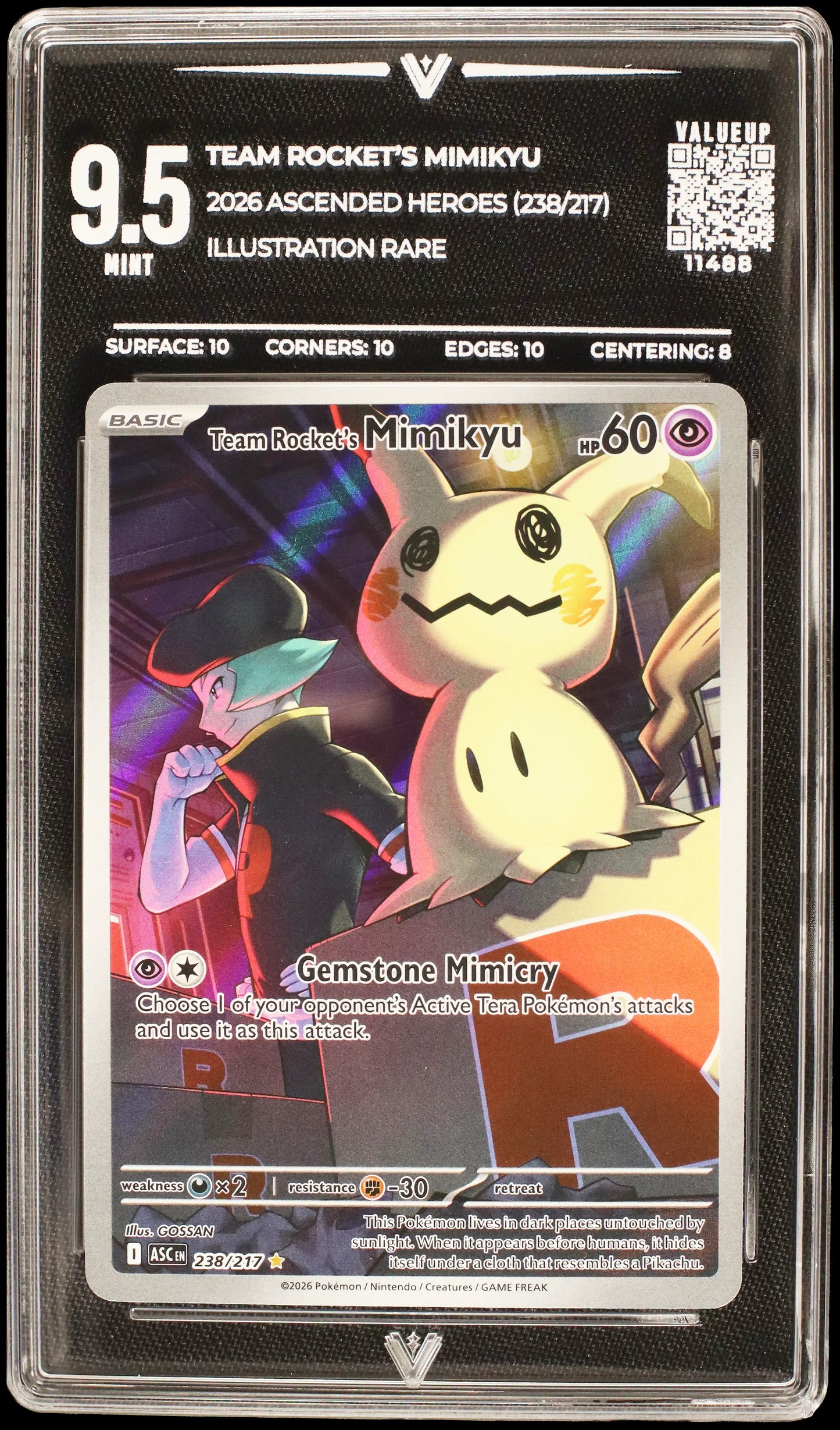 11488 TEAM ROCKET'S MIMIKYU