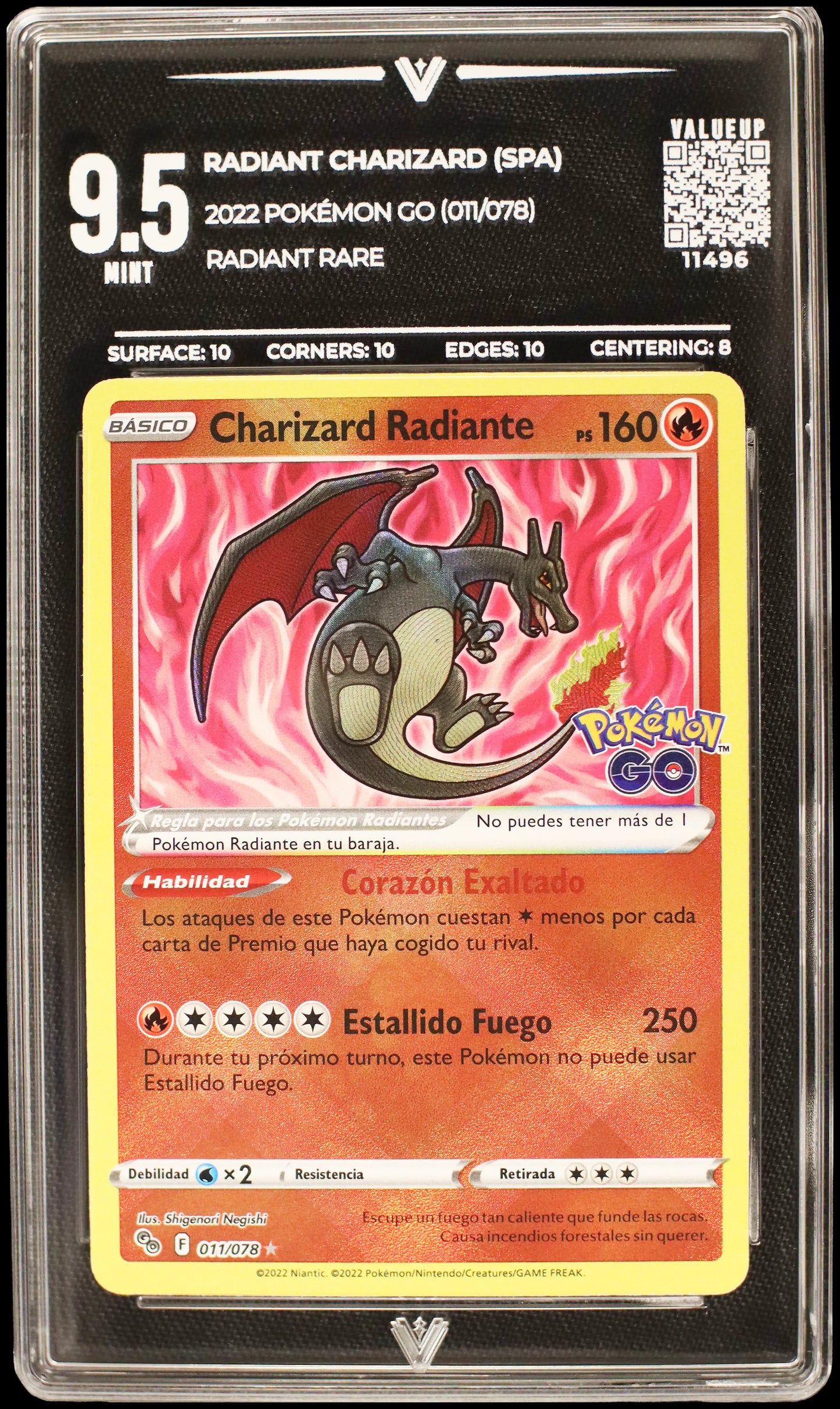11496 RADIANT CHARIZARD (SPA)