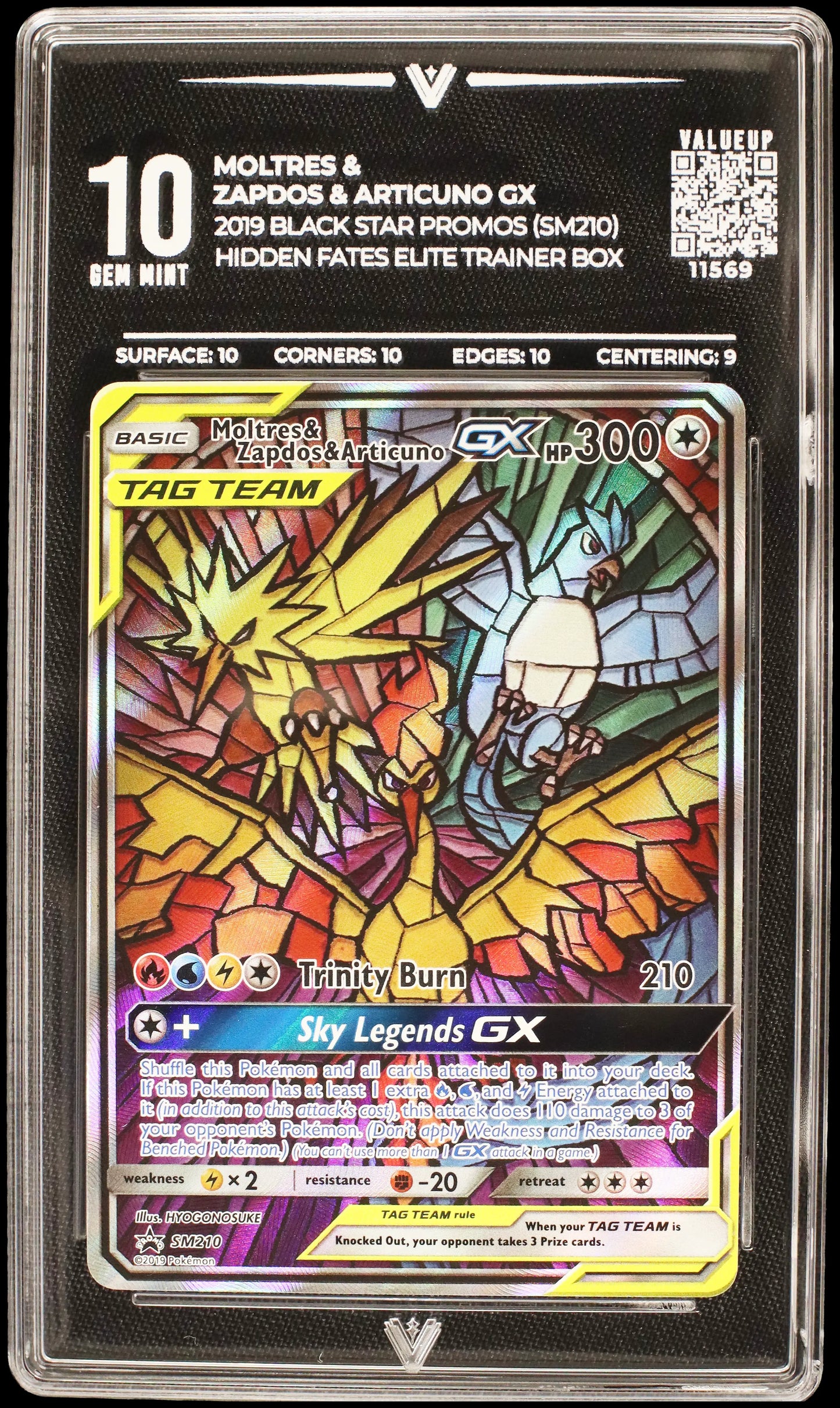 11569 MOLTRES & ZAPDOS & ARTICUNO GX