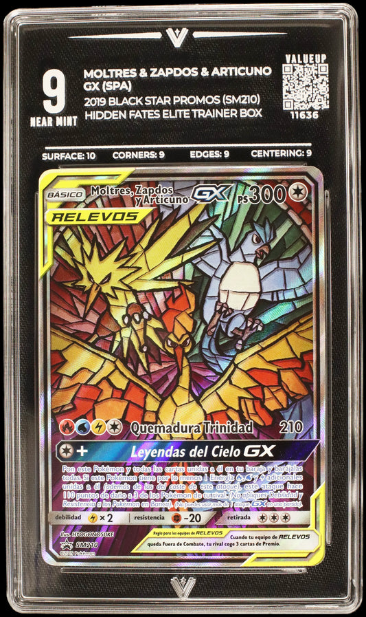 11636 MOLTRES & ZAPDOS & ARTICUNO GX (SPA)