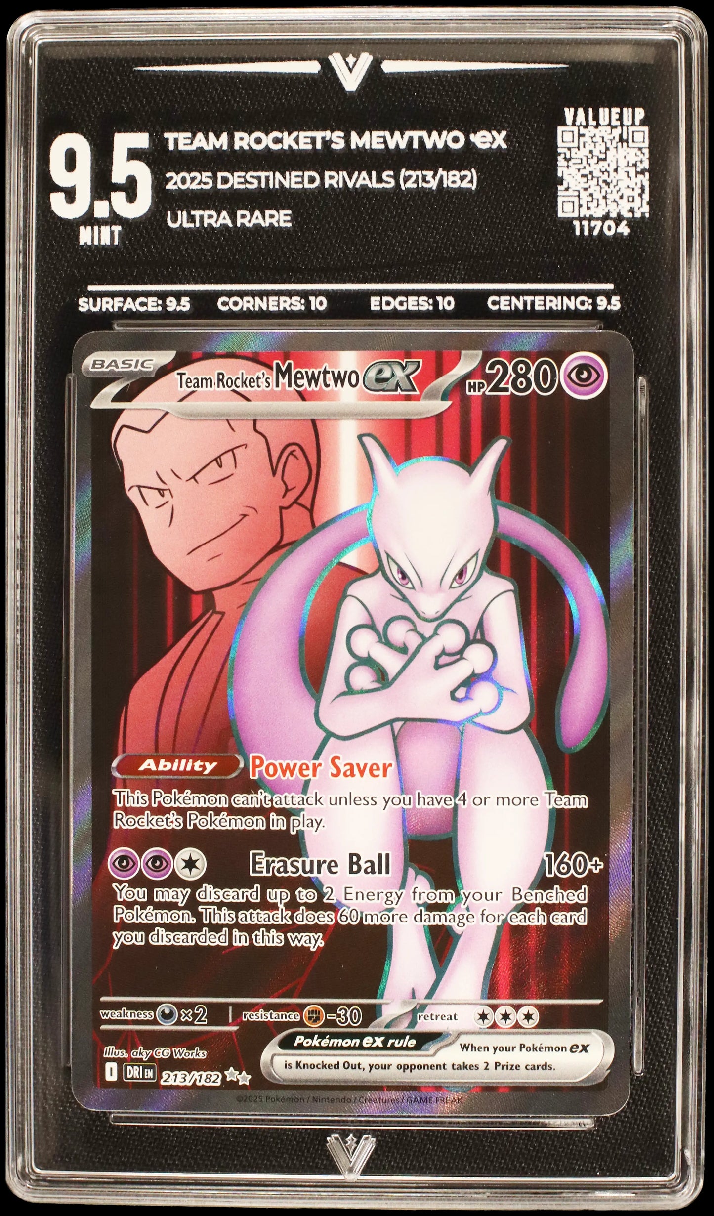 11704 TEAM ROCKET'S MEWTWO Ҽx