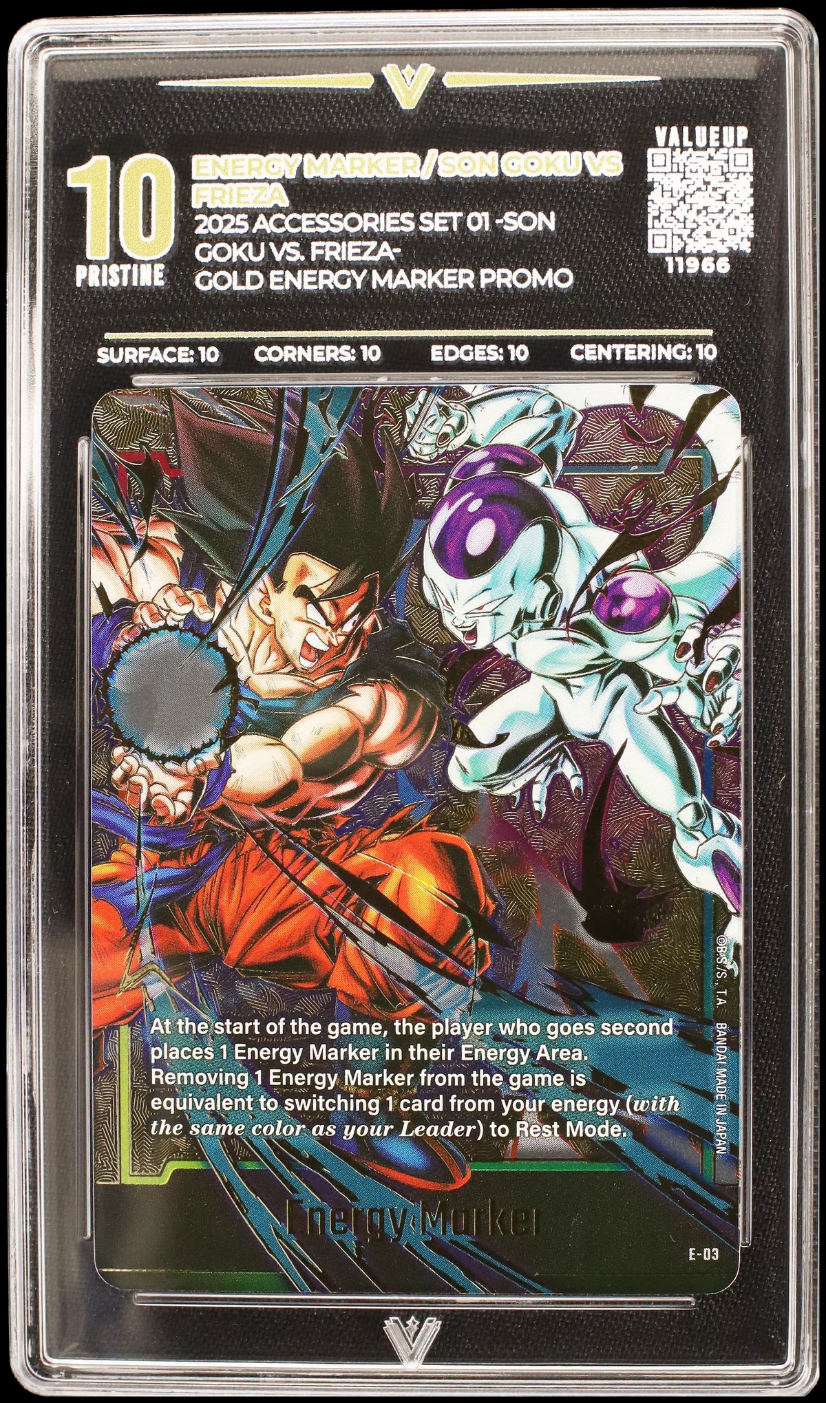 11966 ENERGY MARKER / SON GOKU VS FRIEZA