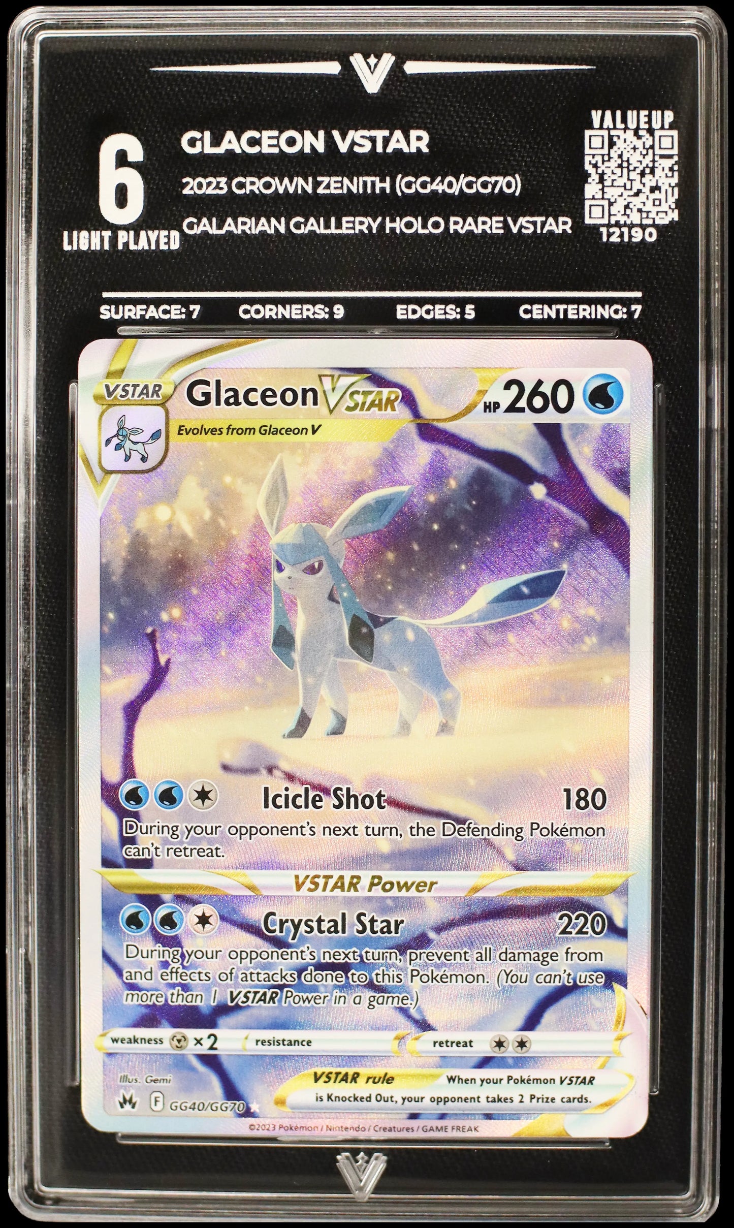 12190 GLACEON VSTAR