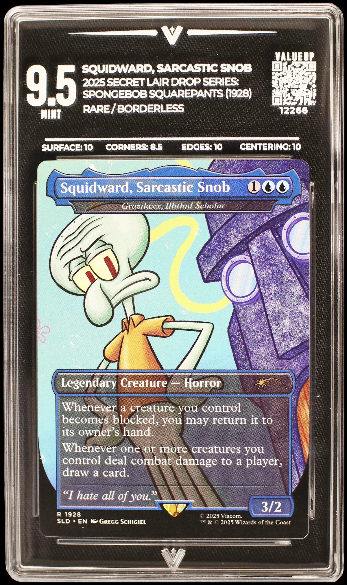 12266 SQUIDWARD, SARCASTIC SNOB