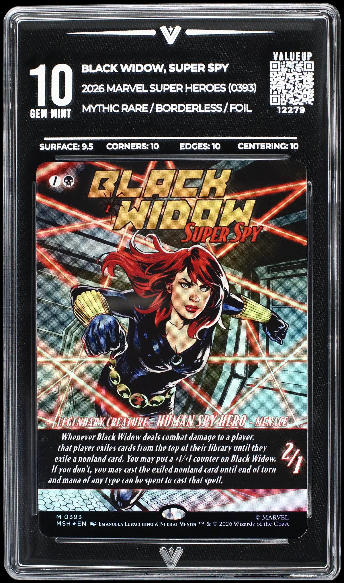 12279 BLACK WIDOW, SUPER SPY