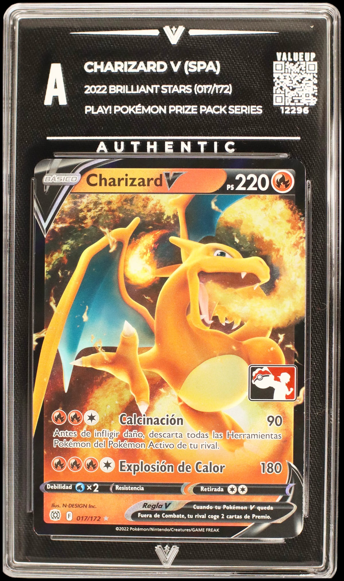 12296 CHARIZARD V (SPA)